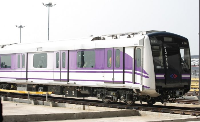 รถไฟฟ้า MRT สีม่วง 181129 0005
