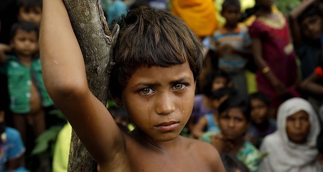 645x344 number of rohingya children fleeing myanmar violence alone increases 1505291658451