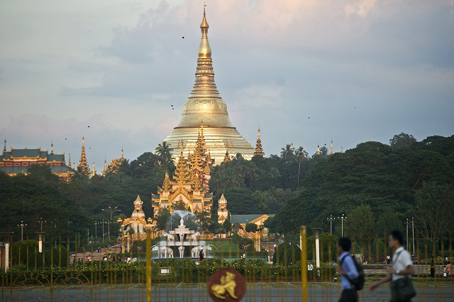 MYANMAR YANGON PAGODA TOURISM RESIZE