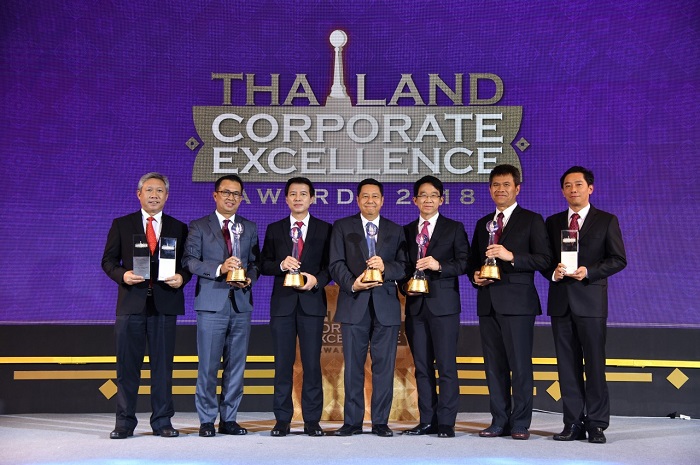 เอสซีจี รับ 5 รางวัลความเป็นเลิศ และ 3 รางวัลดีเด่น Thailand Corporate Excellence Awards 2018