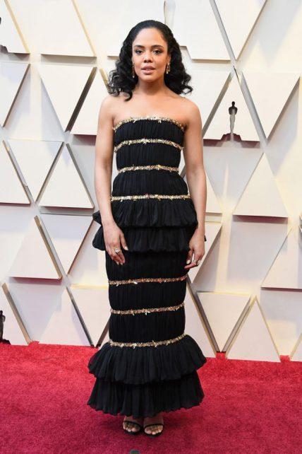 tessa thompson attends the 91st annual academy awards getty embed e1551609278100