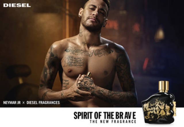 batch Neymar Jr. x Diesel Fragrances Launch Spirit of the Brave