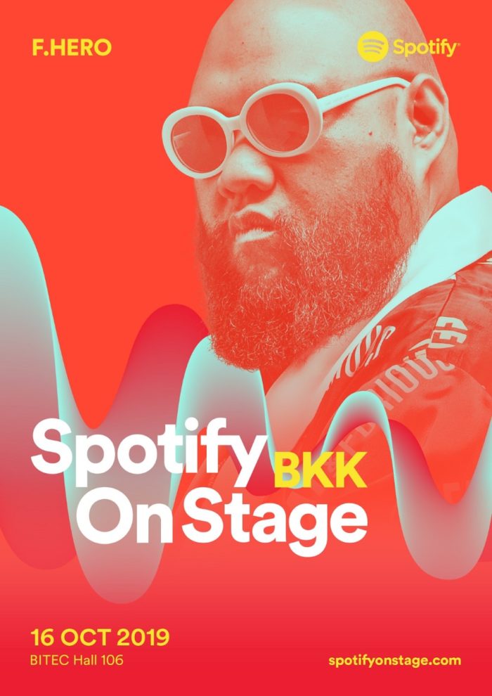thumbnail Spotify On Stage 2019 BKK F.HERO