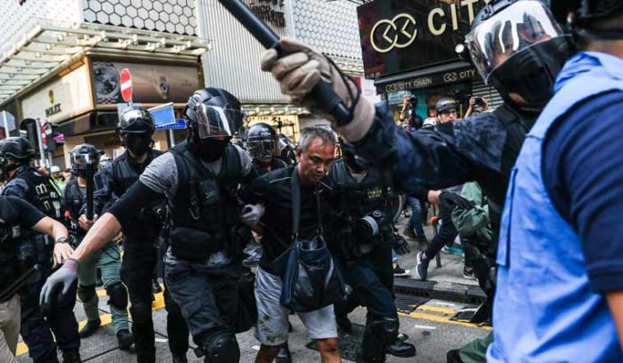 hong kong protests arrests afp