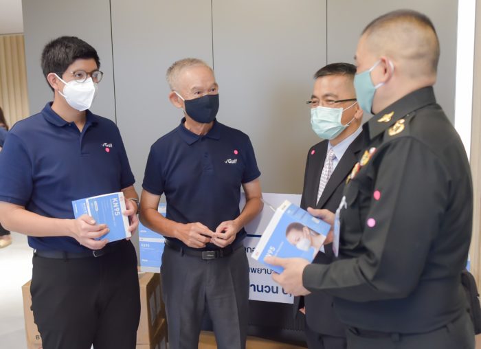 GULF KN95 Masks Donation to Phramongkutklao Hospital 8