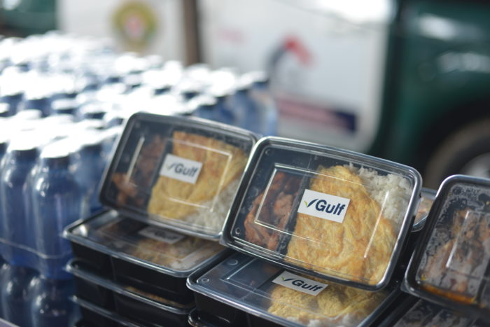 Gulf x Pro Mo Pro May Meal Boxes Distribution 16