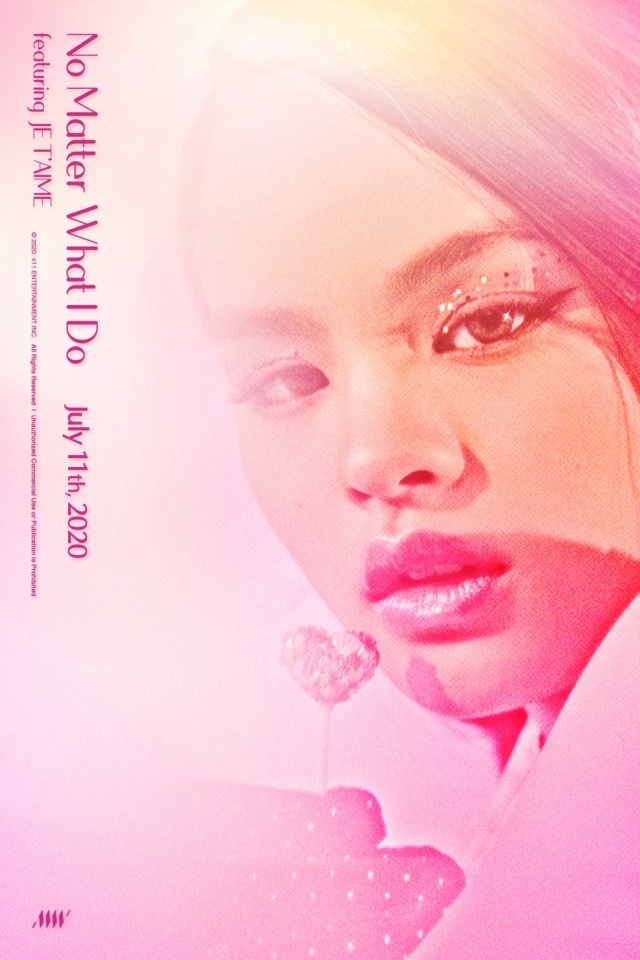 batch OFFICIAL SONG POSTER ALLY No Matter What I Do feat. JE T’AIME