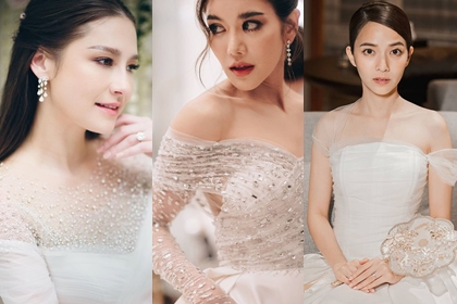 เปิดลิสต์ 5 ชุดเจ้าสาวดาราคนดังที่แต่งงานในปี 2020 สวยหรู ดูดี เลอค่าสุดๆ -  The Bangkok Insight