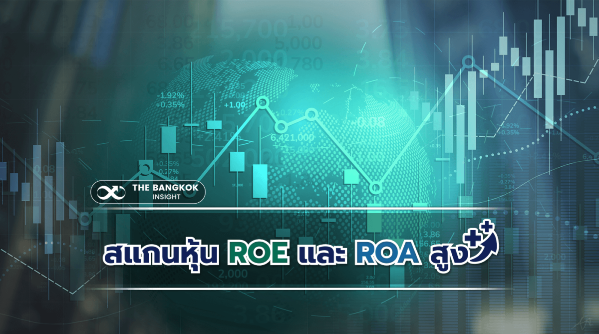 สแกนหุ้น 'Roe' และ 'Roa' สูง สำหรับนักลงทุนสายพื้นฐาน - The Bangkok Insight