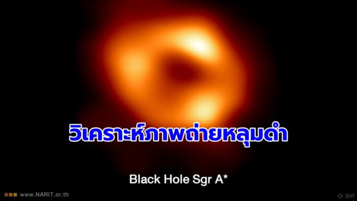 ภาพถ่ายหลุมดำ Sgr A