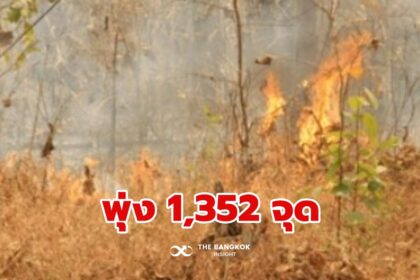 รูปข่าว ‘จุดความร้อน’ ในไทย พุ่งอีก 1,352 จุด พบในป่าอนุรักษ์มากสุด 499 จุด กาญจนบุรียังครองแชมป์