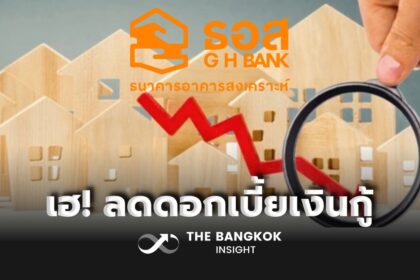 รูปข่าว ธอส.ประกาศลดดอกเบี้ยเงินกู้ 0.105% เหลือ 6.795% ต่อปี เริ่ม 14 เม.ย. มอบเป็นของขวัญปีใหม่ไทย  