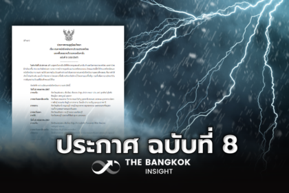 รูปข่าว กรมอุตุนิยมวิทยา ประกาศ ฉบับที่ 8 ‘ฝนตกหนัก-คลื่นลมแรง’