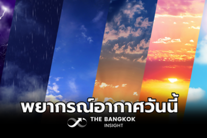 รูปข่าว พยากรณ์อากาศวันนี้ ทั่วประเทศไทยมีฝนฟ้าคะนอง กทม.ฝนตก 60%